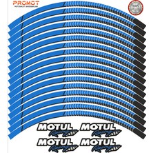 Rebon Moto Design Motosiklet Jant Şeridi Motul Tasarımlı 5
