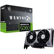 MSI Msı RTX5060 8g Ventus 2x Oc 8gb Nvidia RTX5060 Gddr7 128BIT HDMI 3xdp 16X Ekran Kartı