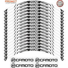 Rebon Moto Design Motosiklet Jant Şeridi Cf Moto Nk 250 3