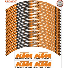 Rebon Moto Design Motosiklet Jant Şeridi Ktm Uyumlu