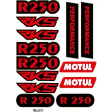 Rebon Moto Design Sticker Seti Rks R250 Tasarımlı Grenaj Kaplama 02