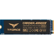 Team TM8FPL001T0C127 Z44L M.2 1tb (3500/2700MB/S) Pcıe + Nvme SSD Disk (22X80MM) Kutusuz