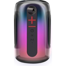 MiraLive Mey Ithalat®  Pluse 8 Rgb Kablosuz Hoparlör - Siyah