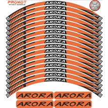 Rebon Moto Design Motosiklet Jant Şeridi Arora Uyumlu 1