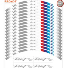 Rebon Moto Design Motosiklet Jant Şeridi Mpower Tasarımlı 5