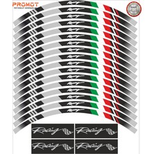 Rebon Moto Design Motosiklet Jant Şeridi Italy Tasarımlı 5