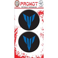 Rebon Moto Design Damla Logo Sticker mt Logo Kabartmalı 5X5CM 04