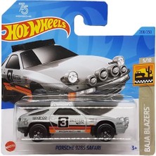 MarkEntegra Hot Wheels - Porsche 928S Safari - Baja Blazers 5/10 - HKG46 - Short Card - Sparco - Bilstein - Bbs - Hella - Mattel 2023