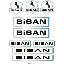 Rebon Moto Design Bisiklet Sticker Seti Bisan 02