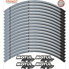 Rebon Moto Design Motosiklet Jant Şeridi Motul Tasarımlı 3