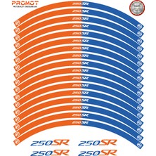 Rebon Moto Design Motosiklet Jant Şeridi Cf Moto 250 Sr 4