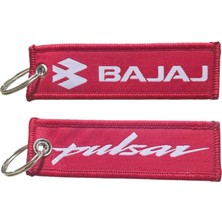 Rebon Moto Design Bajaj Pulsar Yazılı Anahtarlık 1