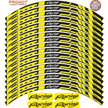 Rebon Moto Design Motosiklet Jant Şeridi Racing Tasarımlı 8