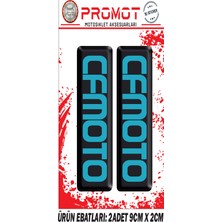 Rebon Moto Design Damla Logo Cfmoto Ön Maşa Kabartmalı 2'li Sticker 2