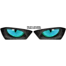 Rebon Moto Design Far Kaplama R25 2014/2018 Uyumlu Mavi