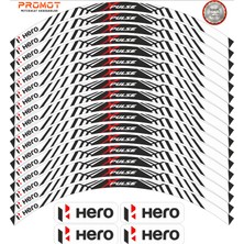 Rebon Moto Design Motosiklet Jant Şeridi Hero x Pulse Uyumlu 3