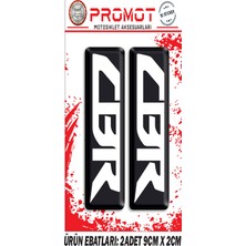 Rebon Moto Design Damla Logo Cbr Ön Maşa Kabartmalı 2'li Sticker 1
