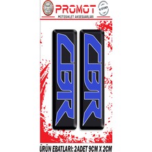 Rebon Moto Design Damla Logo Cbr Ön Maşa Kabartmalı 2'li Sticker 3