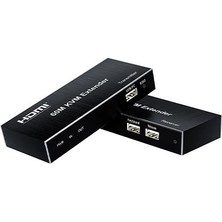Nvc KVM60 4K Kvm Extender HDMI +Usb+Ir (60M)