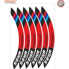 Rebon Moto Design Motosiklet Jant Şeridi Kanuni Seha Uyumlu 1