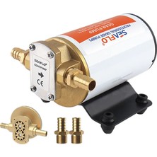 Goldsea Marine Tekne Yağ Pompası 12 Lt - 12 V Multi Pompa Ø: 10 mm ,ağır Hizmet,metal Dişli Çalışır