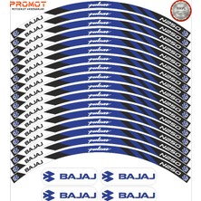 Rebon Moto Design Motosiklet Jant Şeridi Bajaj Pulsar N250 Uyumlu 8