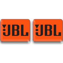 Rebon Moto Design Damla Logo Jbl 3D  2 Li Sticker Seti