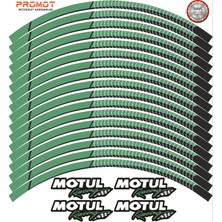 Rebon Moto Design Motosiklet Jant Şeridi Motul Tasarımlı 7