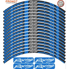 Rebon Moto Design Motosiklet Jant Şeridi Racing Tasarımlı 4