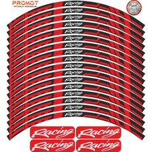 Rebon Moto Design Motosiklet Jant Şeridi Racing Tasarımlı 3