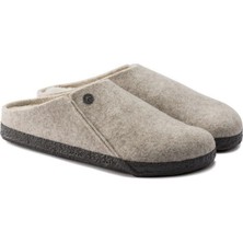 Birkenstock Unisex Zermatt Shearling Wo Terlik - Krem