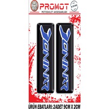 Rebon Moto Design Damla Logo Dominar Ön Maşa Kabartmalı 2'li Sticker 1
