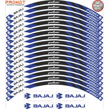 Rebon Moto Design Motosiklet Jant Şeridi Bajaj Pulsar F250 Uyumlu 9