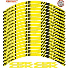 Rebon Moto Design Motosiklet Jant Şeridi Honda Cbr Uyumlu 7