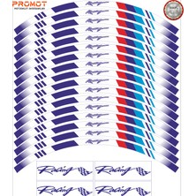 Rebon Moto Design Motosiklet Jant Şeridi Mpower Tasarımlı 3