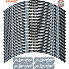 Rebon Moto Design Motosiklet Jant Şeridi Racing Tasarımlı 7