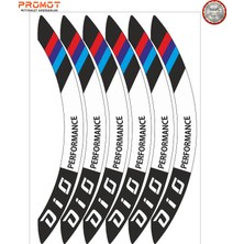 Rebon Moto Design Motosiklet Jant Şeridi Honda Dio Uyumlu 1