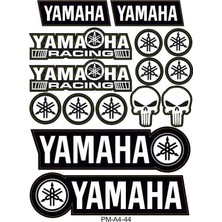Rebon Moto Design Sticker Seti Yamaha Motosiklet 01