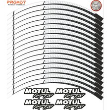 Rebon Moto Design Motosiklet Jant Şeridi Motul Tasarımlı 4