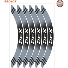 Rebon Moto Design Motosiklet Jant Şeridi Honda Pcx Uyumlu 15