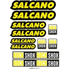 Rebon Moto Design Bisiklet Sticker Seti Salcano 03