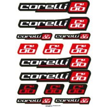 Rebon Moto Design Bisiklet Sticker Seti Corelli 03