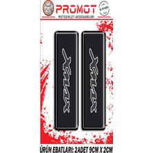 Rebon Moto Design Damla Logo x Max Yamaha Ön Maşa Kabartmalı 2'li Sticker 1