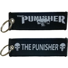 Rebon Moto Design The Punısher Yazılı Anahtarlık 1