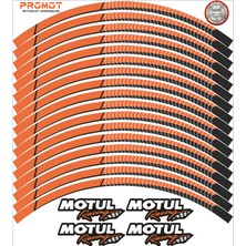 Rebon Moto Design Motosiklet Jant Şeridi Motul Tasarımlı 1