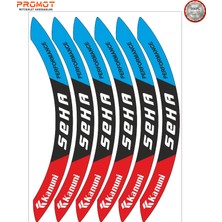 Rebon Moto Design Motosiklet Jant Şeridi Kanuni Seha Uyumlu 4