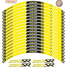 Rebon Moto Design Motosiklet Jant Şeridi Cf Moto 250 Sr 6