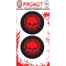 Rebon Moto Design Damla Logo Sticker Harley Davıdson Kabartmalı 5X5CM 02