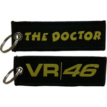 Rebon Moto Design The Doctor VR46 Yazılı Anahtarlık 1
