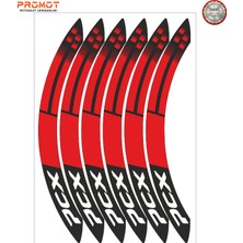 Rebon Moto Design Motosiklet Jant Şeridi Honda Pcx Uyumlu 16